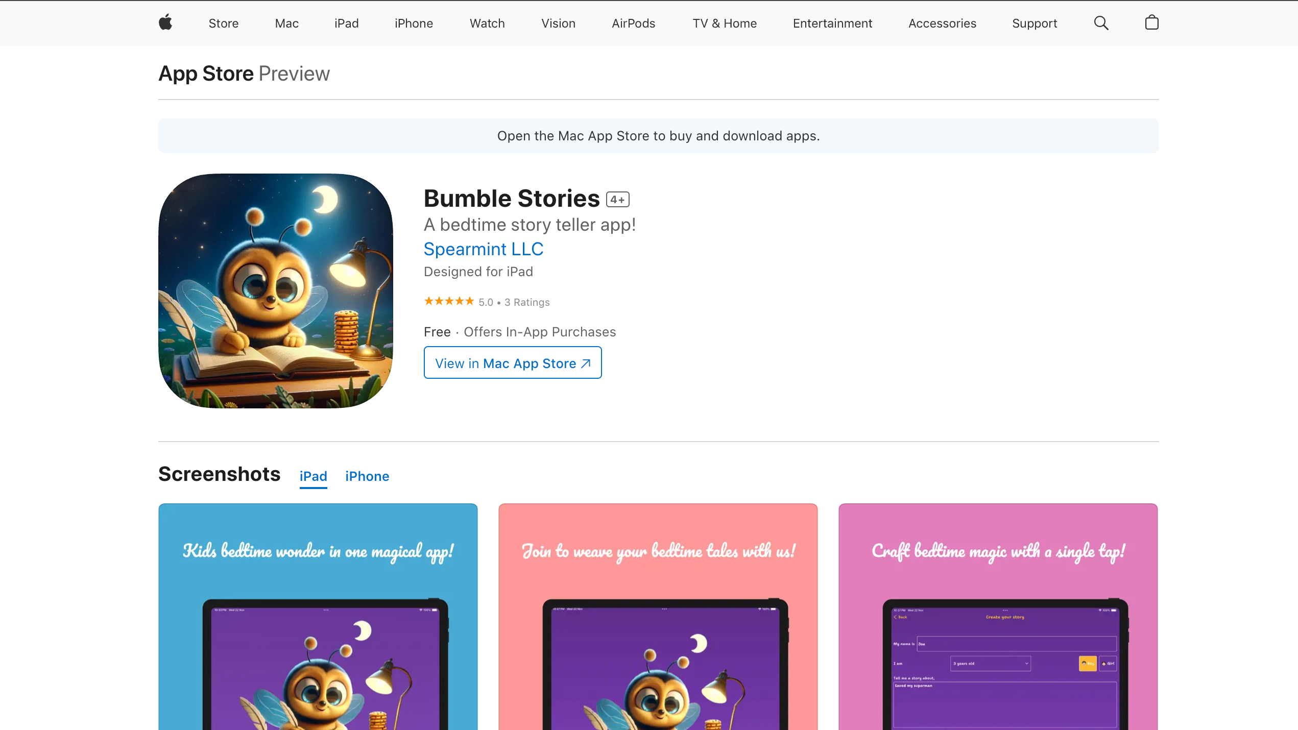 Bumble Stories screenshot